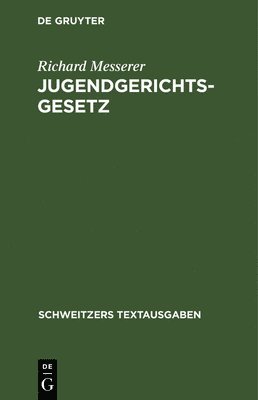 Jugendgerichtsgesetz 1