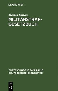bokomslag Militärstrafgesetzbuch