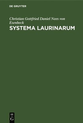 bokomslag Systema Laurinarum