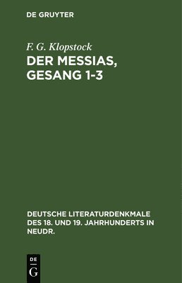 Der Messias, Gesang 1-3 1