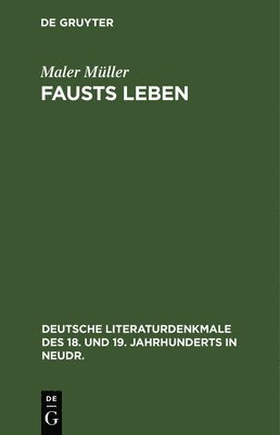 Maler Müller - Fausts Leben, Inbunden