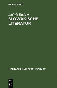 bokomslag Slowakische Literatur