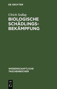 bokomslag Biologische Schädlingsbekämpfung