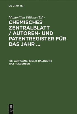 1957, II. Halbjahr: Juli - Dezember