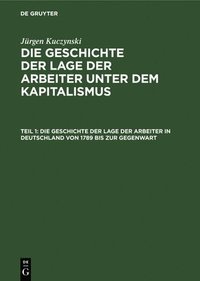 bokomslag Dokumente Und Studien Zu Band 2: Studien Zur Geschichte Der Zyklischen Überproduktionskrisen in Deutschland 1825 Bis 1866