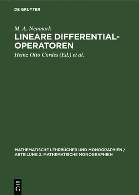 Lineare Differentialoperatoren 1