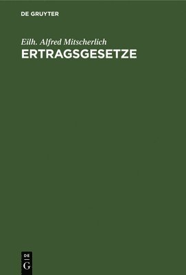 Ertragsgesetze 1