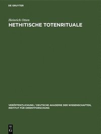 bokomslag Hethitische Totenrituale