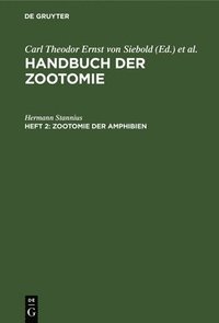bokomslag Zootomie Der Amphibien