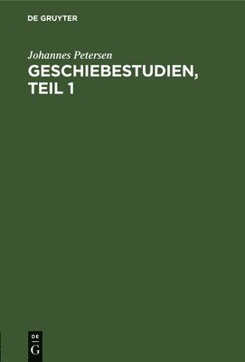 bokomslag Geschiebestudien, Teil 1