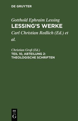 Christian Groß - Theologische Schriften, Inbunden