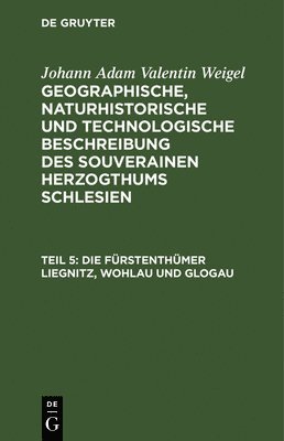 bokomslag Die Frstenthmer Liegnitz, Wohlau Und Glogau