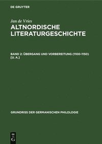 bokomslag bergang Und Vorbereitung (1100-1150) [U. A.]