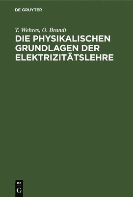 bokomslag Die Physikalischen Grundlagen Der Elektrizittslehre