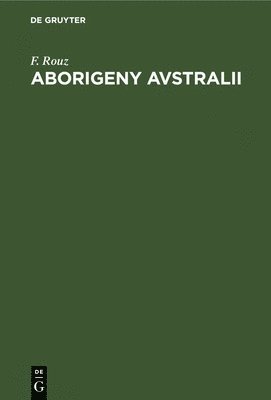 bokomslag Aborigeny Avstralii