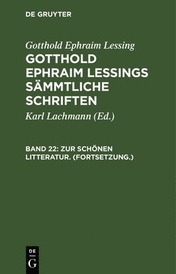 Zur Schönen Litteratur. (Fortsetzung.)
