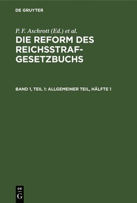 bokomslag Allgemeiner Teil, Hälfte 1