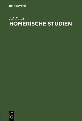 Homerische Studien 1