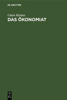 bokomslag Das Ökonomiat