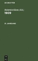 bokomslag 1909: Klka-B, 31. Jahrgang