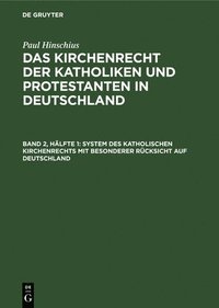 bokomslag System Des Katholischen Kirchenrechts Mit Besonderer Rcksicht Auf Deutschland