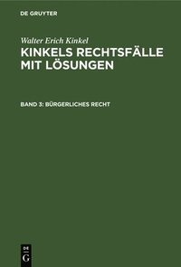 bokomslag Bürgerliches Recht
