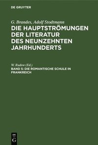 bokomslag Die Romantische Schule in Frankreich