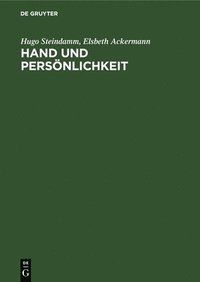 bokomslag Hand Und Persönlichkeit