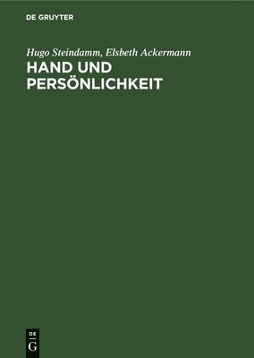 bokomslag Hand Und Persnlichkeit