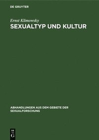 bokomslag Sexualtyp Und Kultur