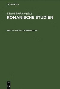 bokomslag Girart de Rossillon