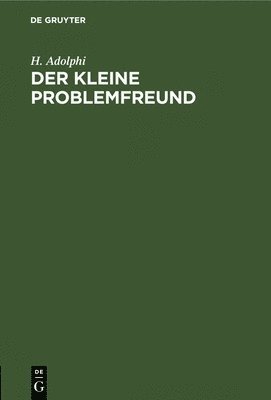 bokomslag Der Kleine Problemfreund