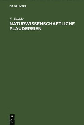 bokomslag Naturwissenschaftliche Plaudereien