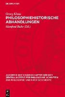 Philosophiehistorische Abhandlungen: Kopernikus, d'Alembert, Condillac, Kant 1