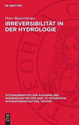 Irreversibilität in Der Hydrologie 1