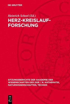 bokomslag Herz-Kreislauf-Forschung: Rudolf Baumann Zum 70. Geburtstag