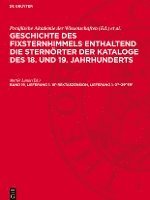 Martin Lange, Preußische Akademie der Wissenschaften, Deutschen Akademie der Wissenschaften zu Berlin. Sternwarte Babelsberg(Astronomisches Recheninstitut), Johannes Haas - 18h Rektaszension, Lieferung 1: 0m-29m59s, Inbunden