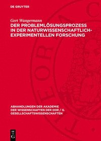 bokomslag Der Problemlösungsprozeß in der naturwissenschaftlich-experimentellen Forschung
