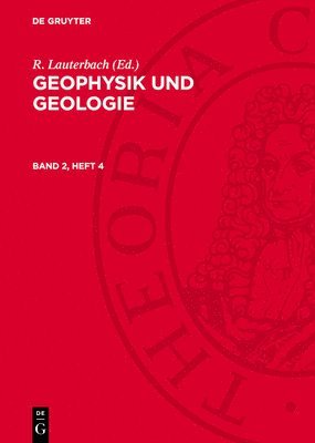 R. Lauterbach - Geophysik Und Geologie, Inbunden