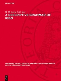 bokomslag Descriptive Grammar of Igbo