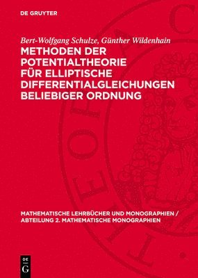 bokomslag Methoden Der Potentialtheorie Für Elliptische Differentialgleichungen Beliebiger Ordnung