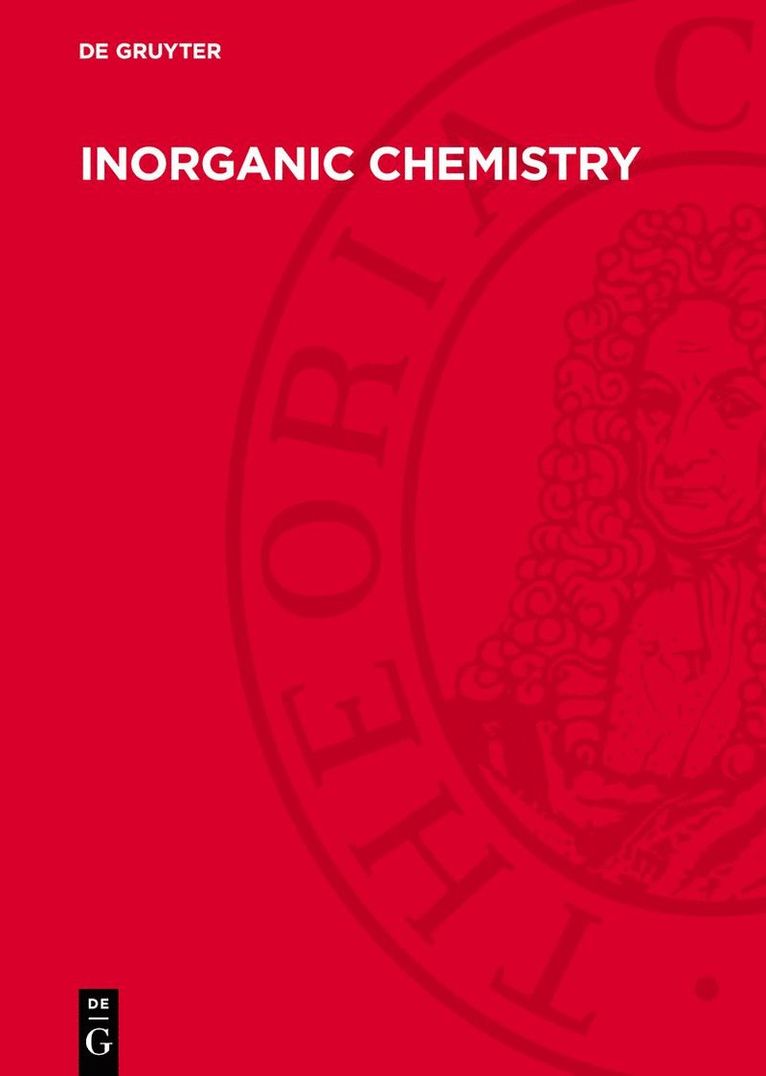 Degruyter - Inorganic Chemistry, Inbunden