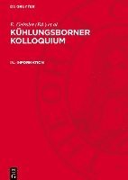bokomslag Information: Philosophische Und Ethische Probleme Der Biowissenschaften; IV. Kühlungsborner Kolloquium