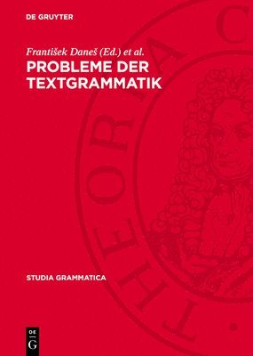 bokomslag Probleme Der Textgrammatik