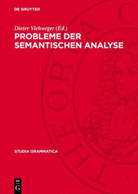 bokomslag Probleme Der Semantischen Analyse