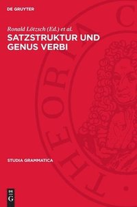 bokomslag Satzstruktur Und Genus Verbi