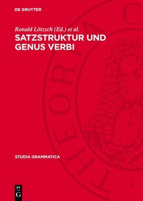 bokomslag Satzstruktur Und Genus Verbi