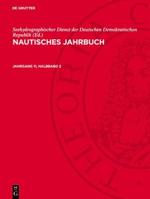 Nautisches Jahrbuch. Jahrgang 11, Halbbabd 2 1