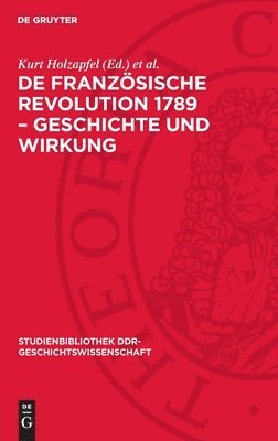 bokomslag de Französische Revolution 1789 - Geschichte Und Wirkung