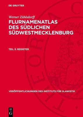 Werner Zühlsdorff - Register, Inbunden